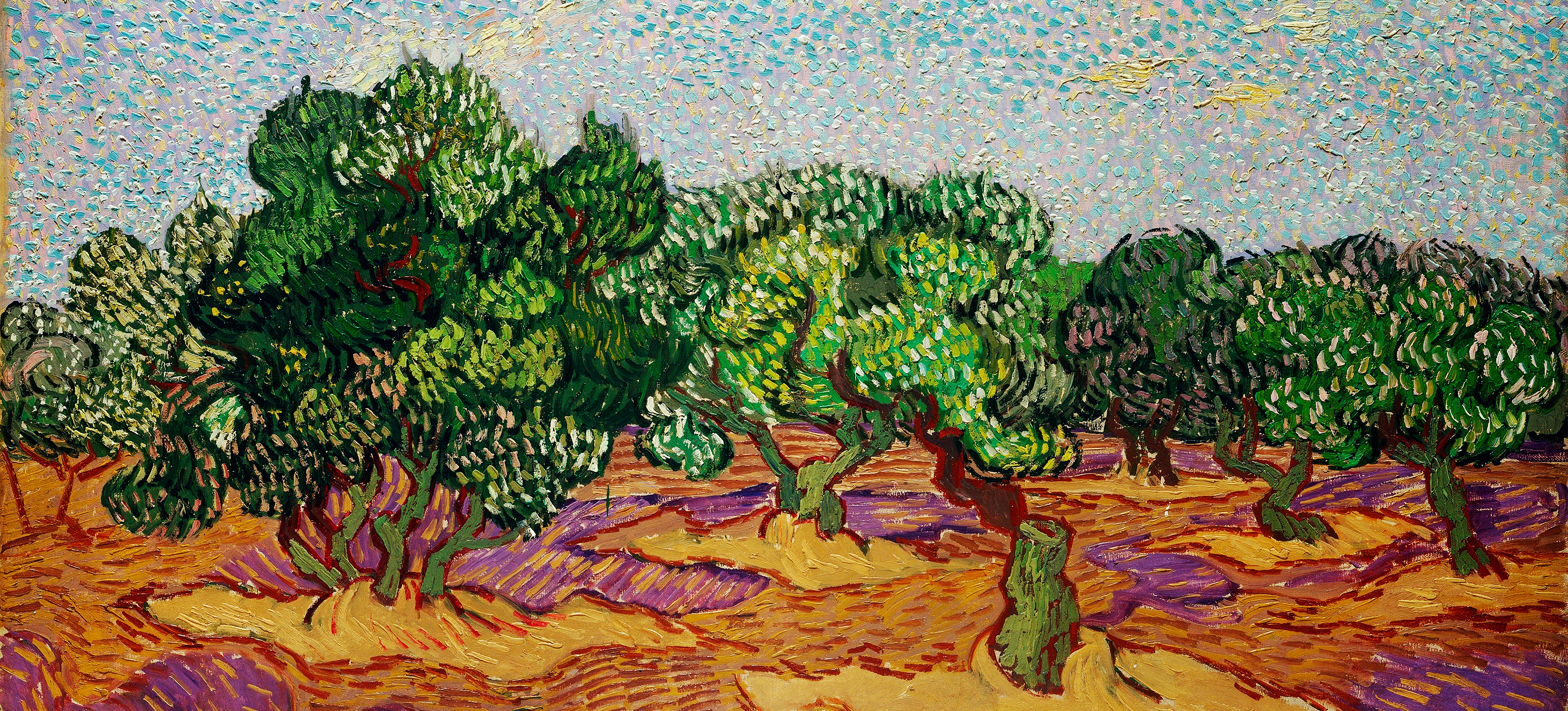 Art Facsimile 001 van Vincent van Gogh Walldecoration Wandkraft 98x48 cm