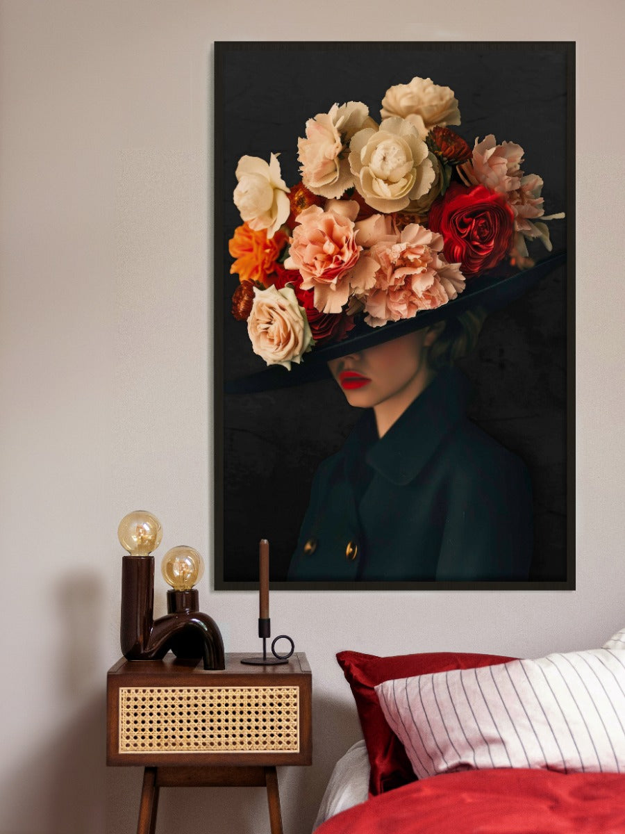 Rosewood Elegance Walldecoration Wandkraft