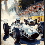 Racing Heritage Walldecoration Wandkraft 80x100 cm