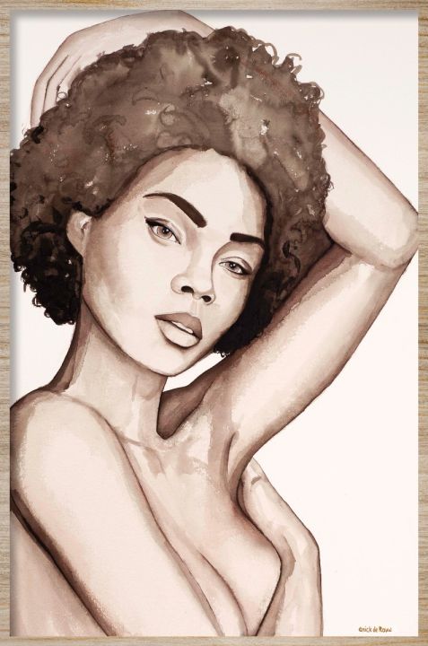 Sensual woman I (Outlet) Walldecoration Wandkraft