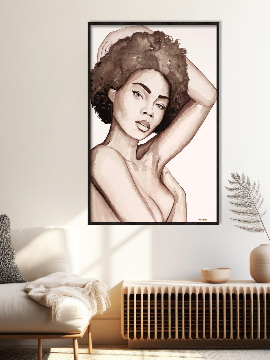 Sensual woman I (Outlet) Walldecoration Wandkraft