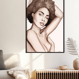 Sensual woman I (Outlet) Walldecoration Wandkraft