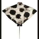 Eagle Ray (Outlet) Walldecoration Wandkraft 98x148 cm Houten Lijst Zwart