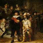 Dutch Masters 010 by Rembrandt van Rijn Walldecoration Wandkraft 118x70 cm