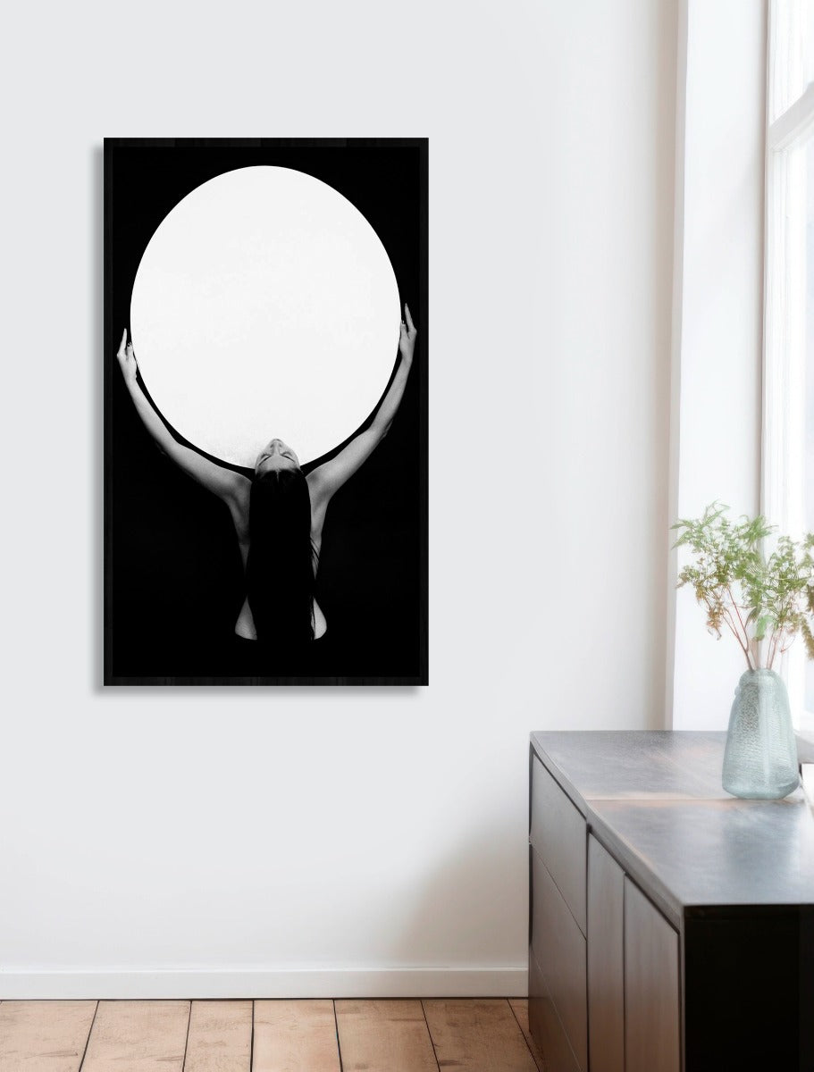 Femme Portant L'univers (Outlet) Walldecoration Wandkraft