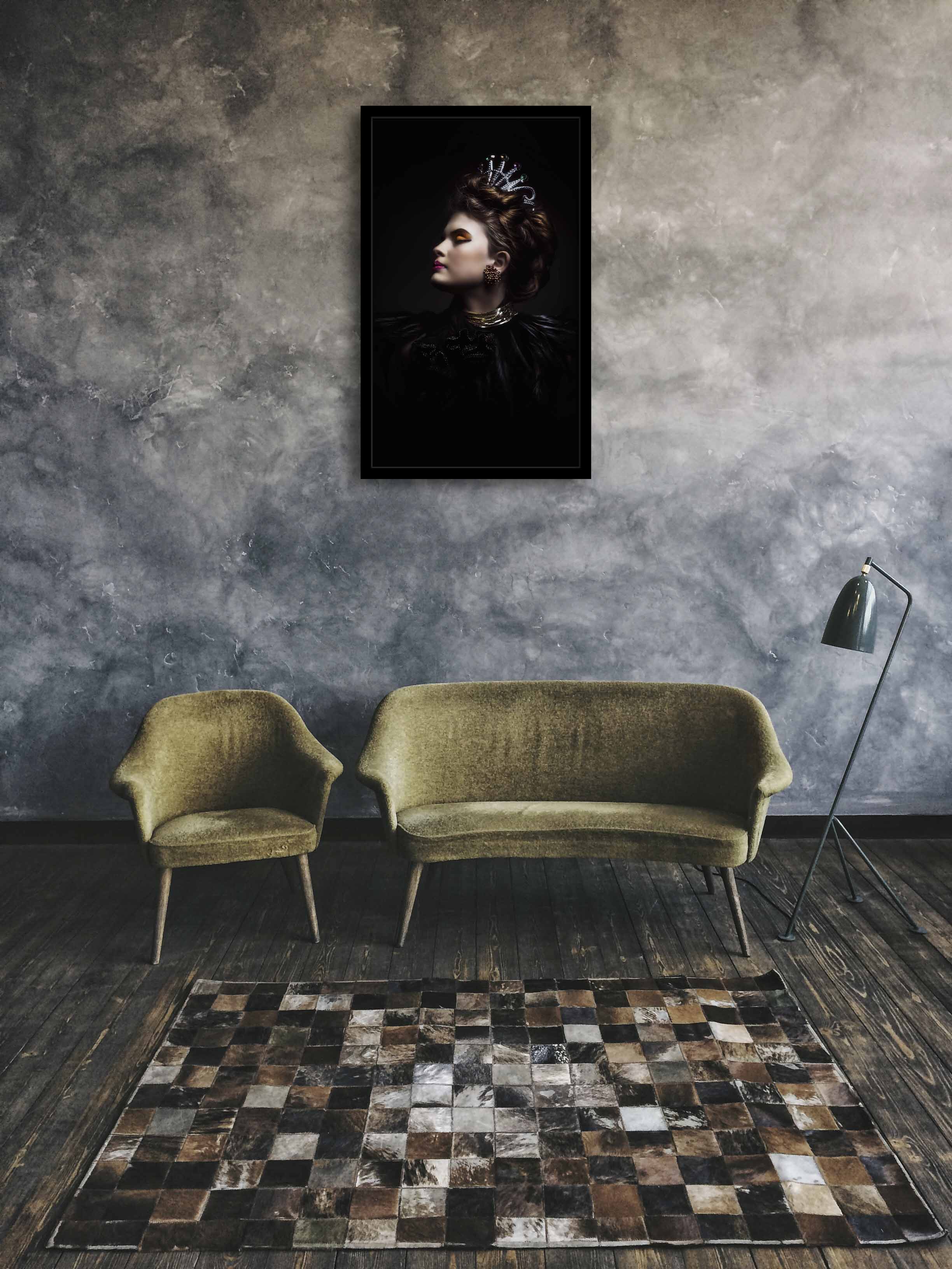 Velvet Queen Walldecoration Wandkraft
