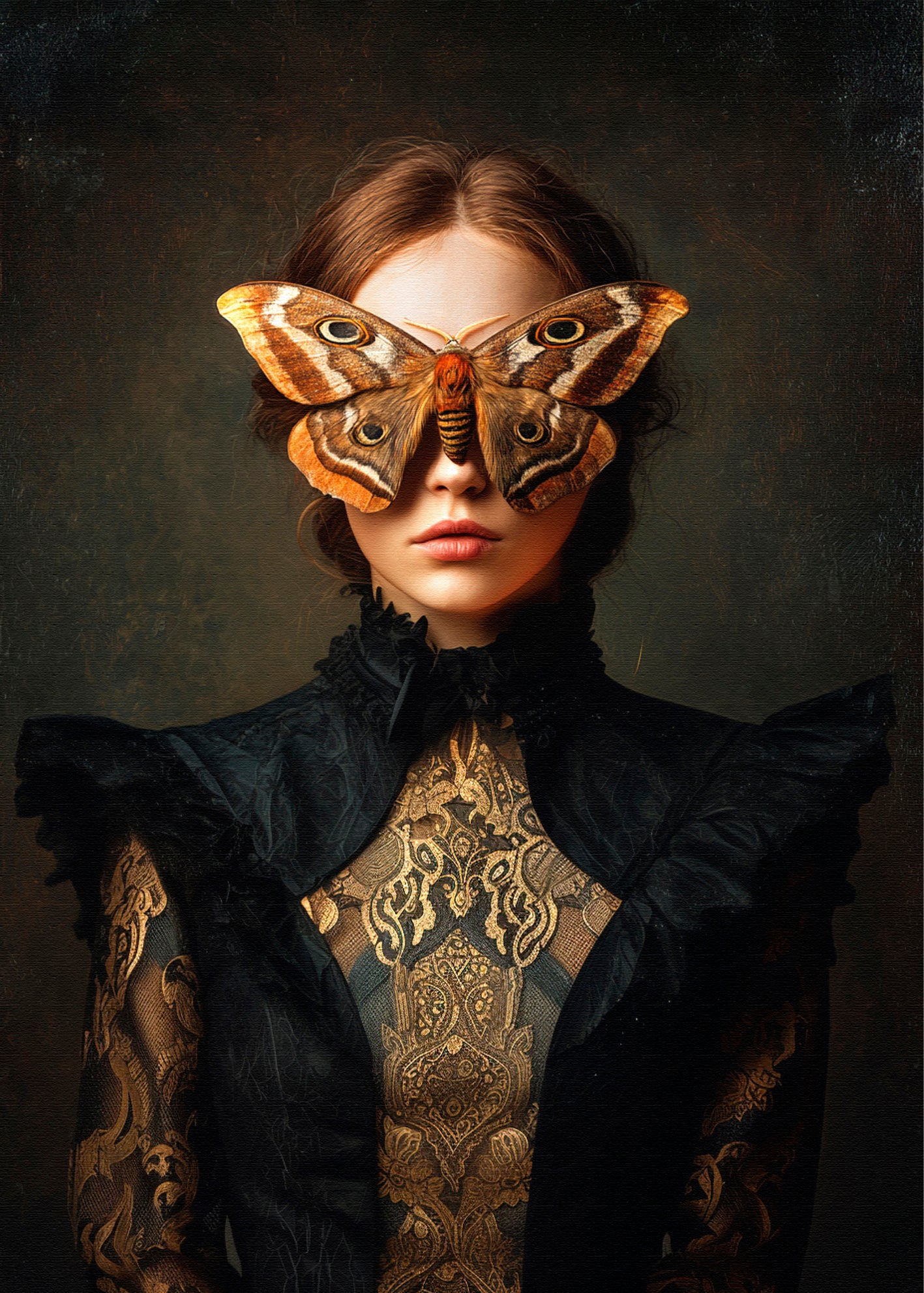 The Moth Queen Walldecoration Wandkraft