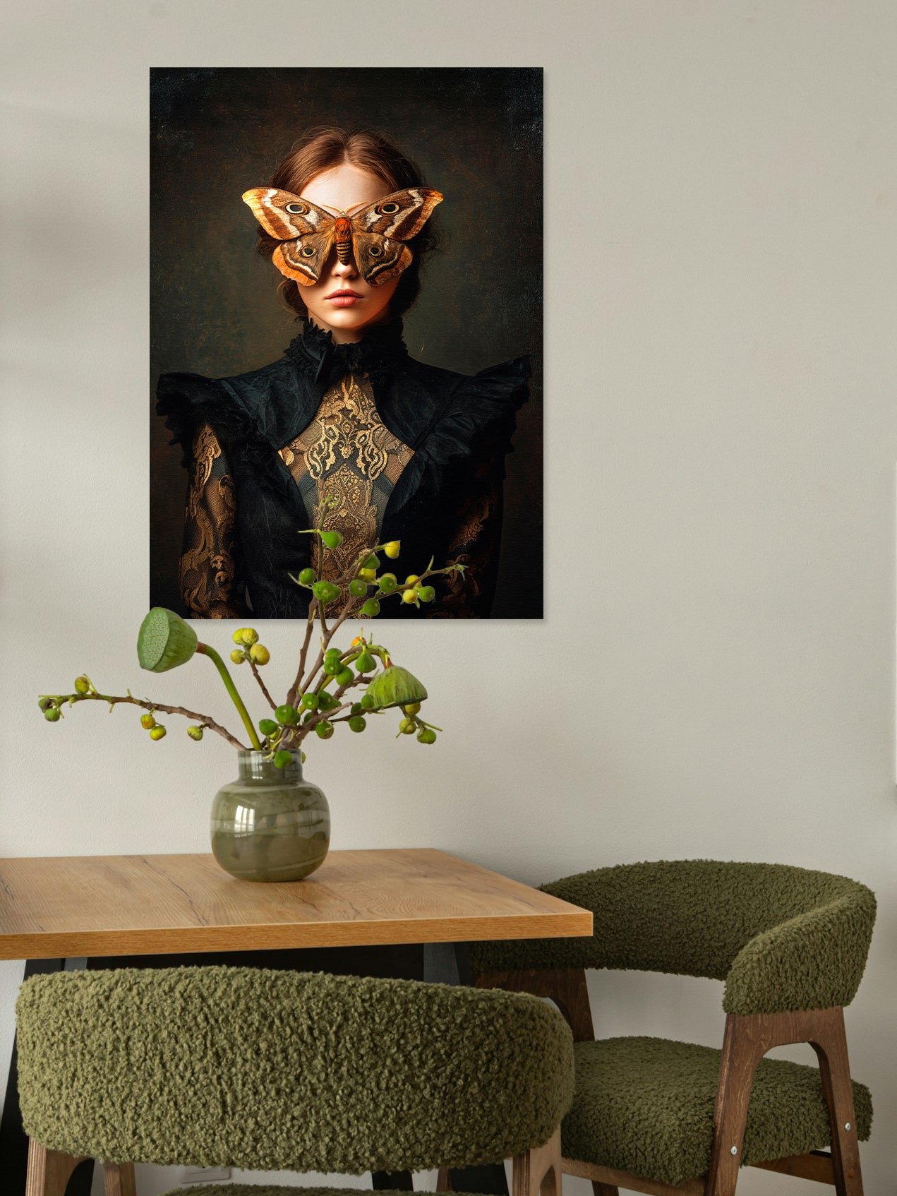 The Moth Queen Walldecoration Wandkraft