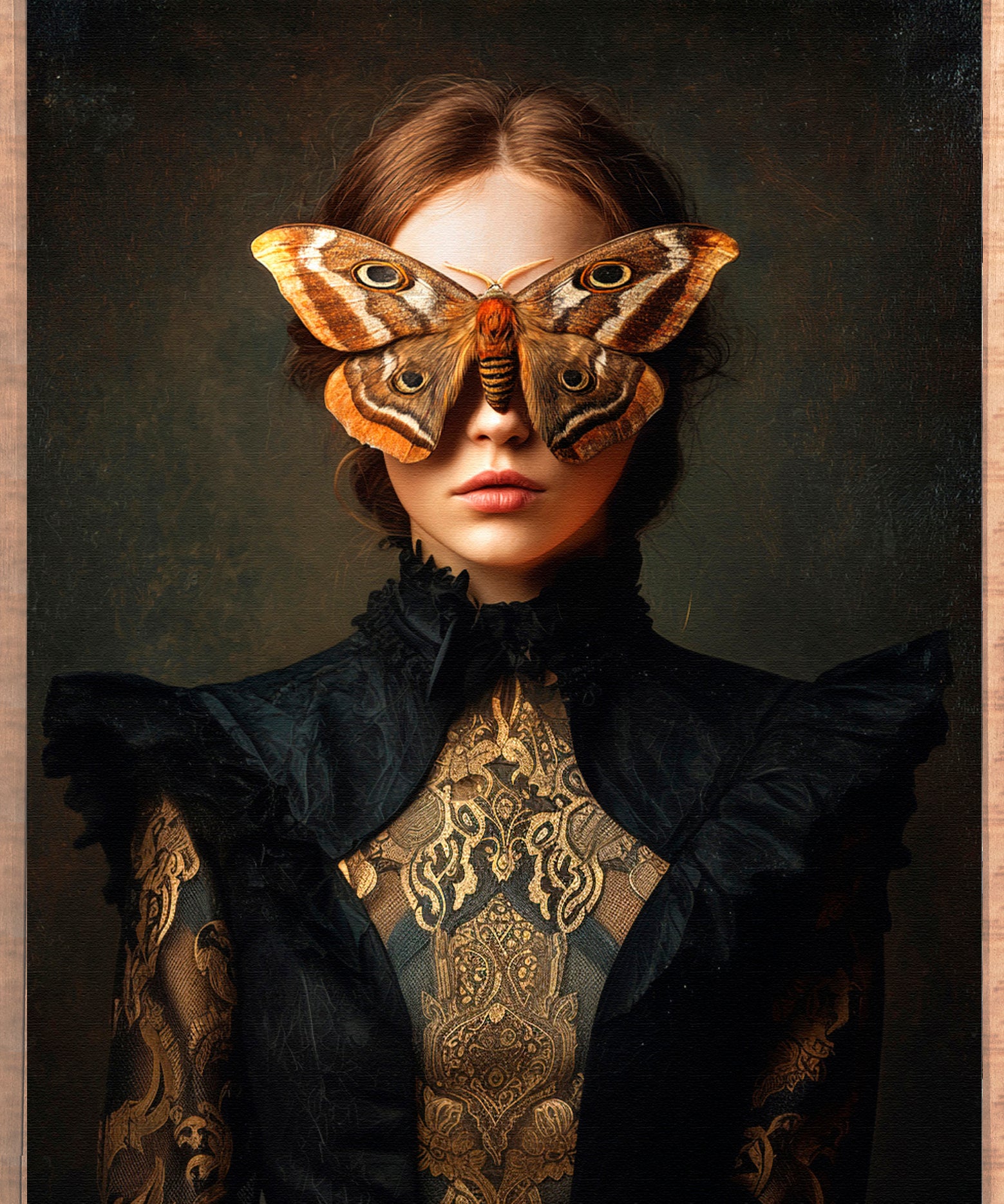 The Moth Queen Walldecoration Wandkraft
