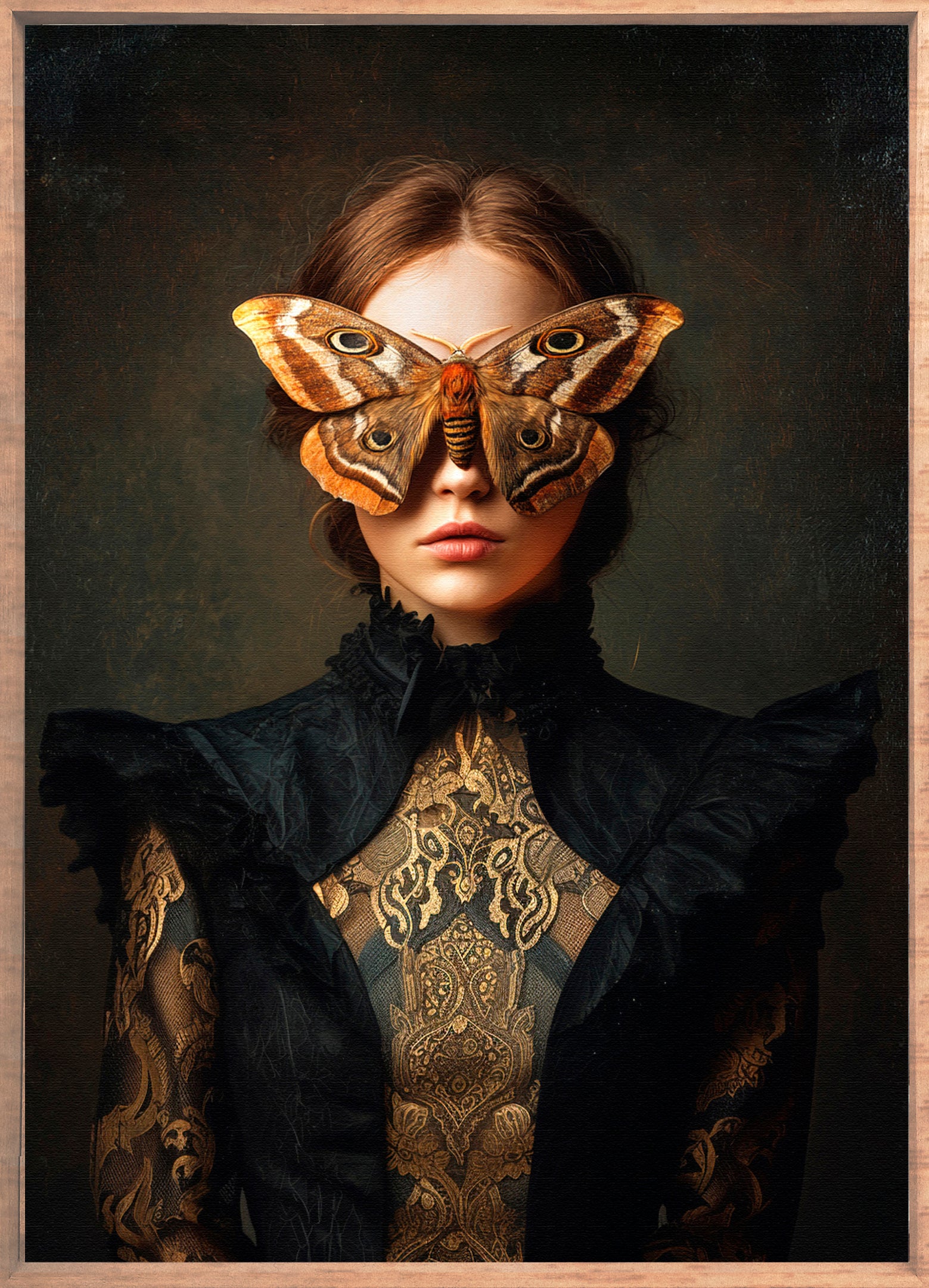 The Moth Queen Walldecoration Wandkraft