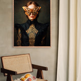 The Moth Queen Walldecoration Wandkraft