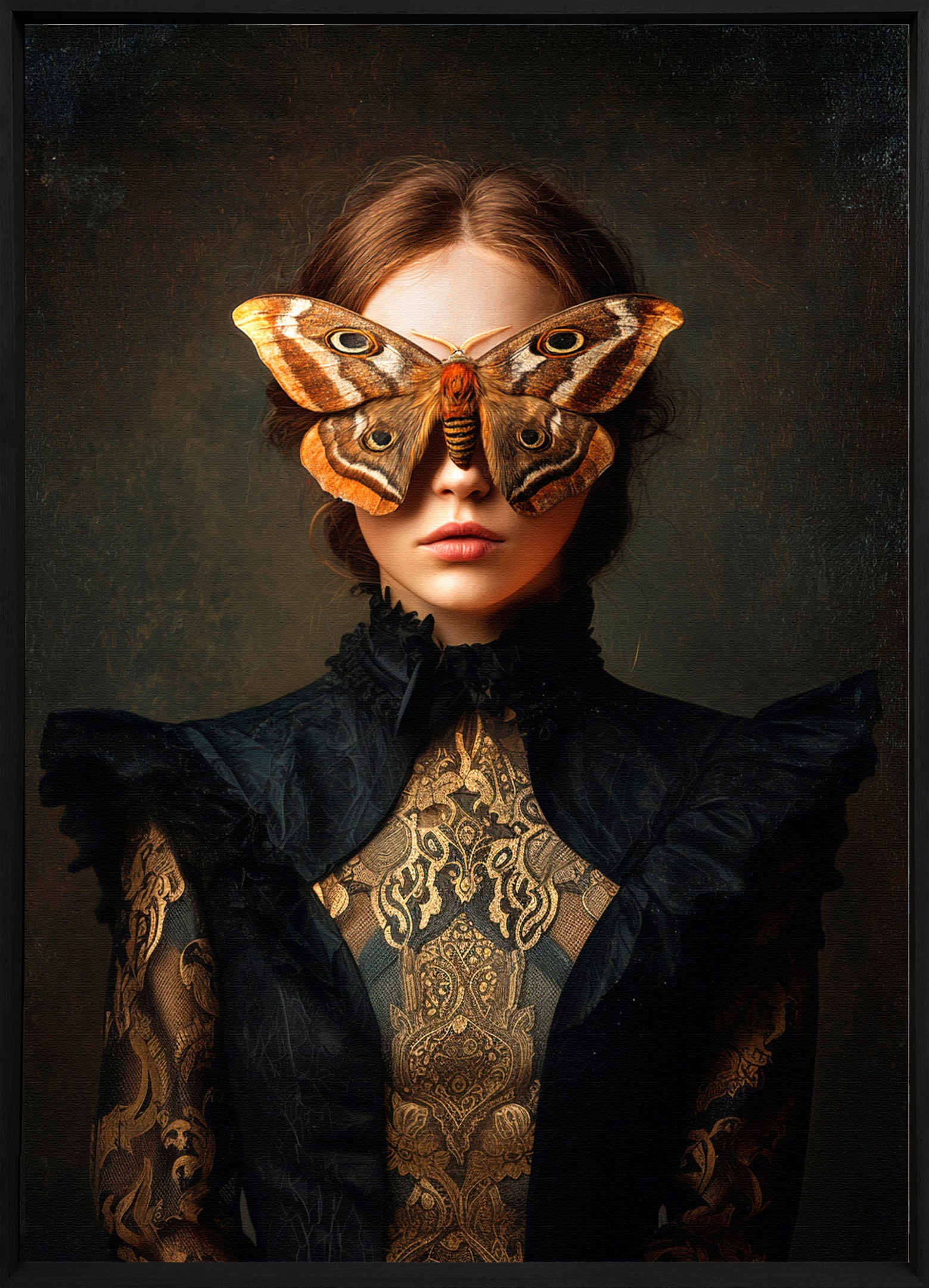 The Moth Queen Walldecoration Wandkraft