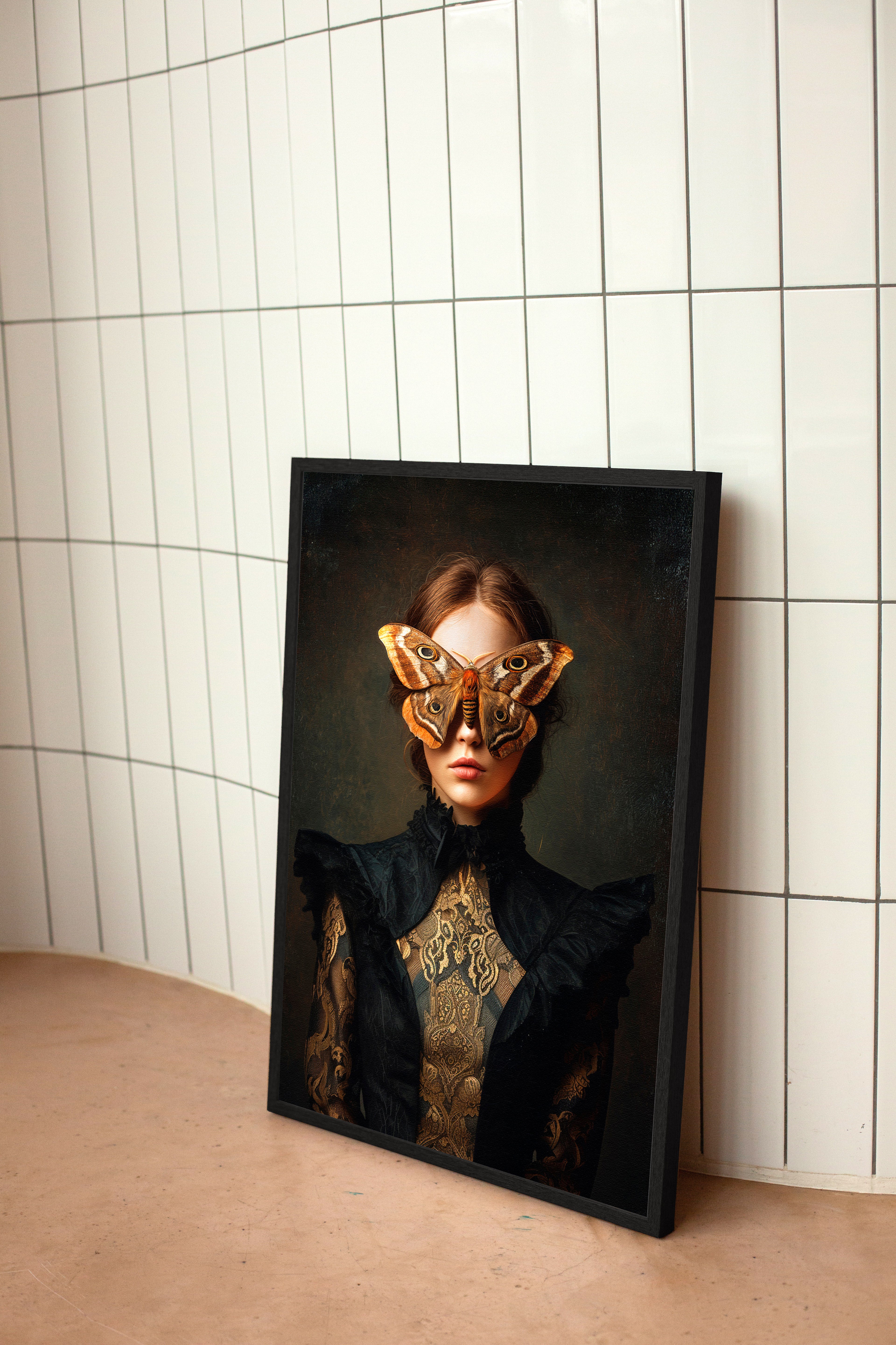 The Moth Queen Walldecoration Wandkraft
