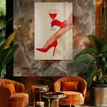 Glamour in Red (Outlet) Walldecoration Wandkraft