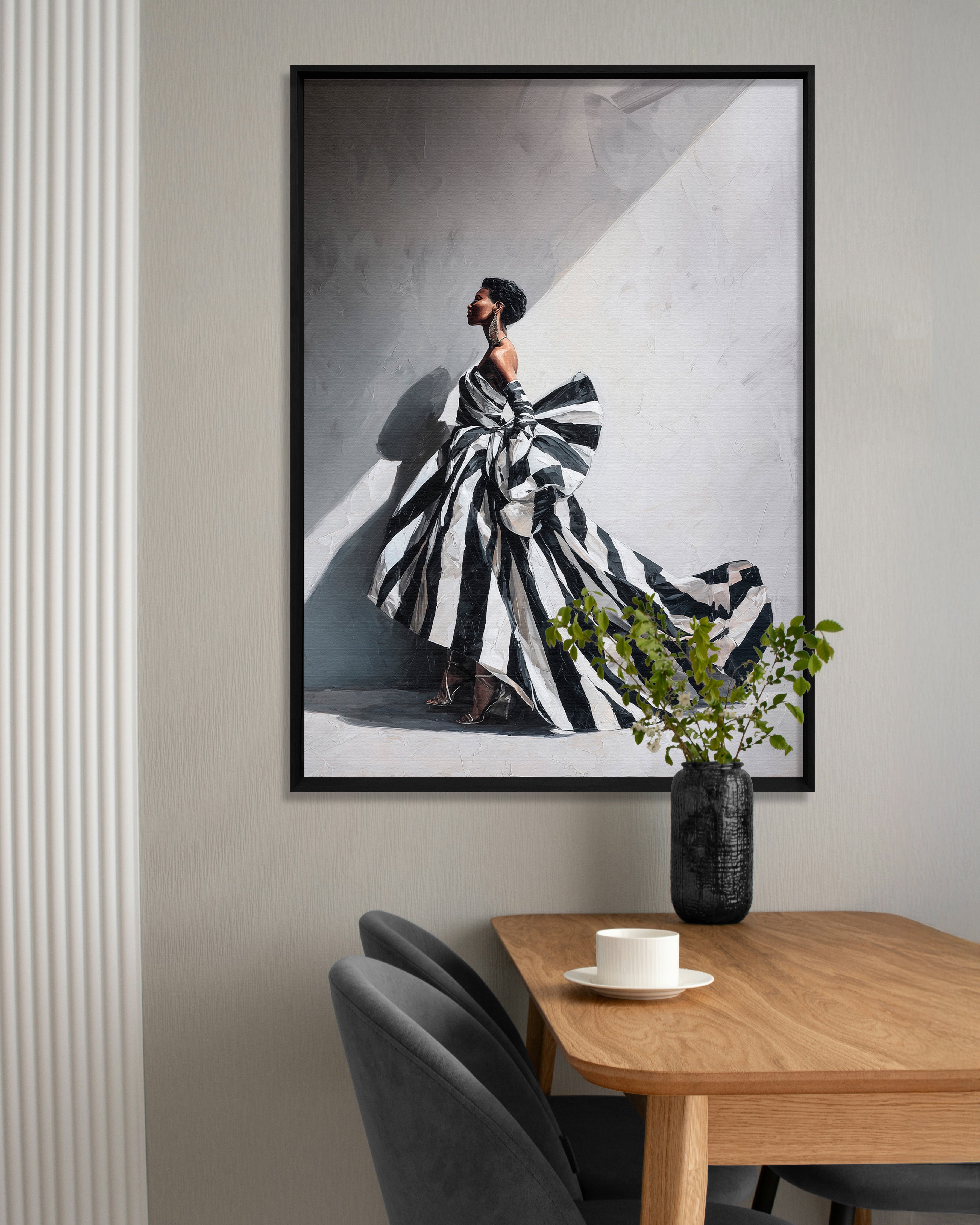 Elegance in Motion Walldecoration Wandkraft