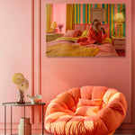 Monkey's Cozy Retreat (Outlet) Walldecoration Wandkraft