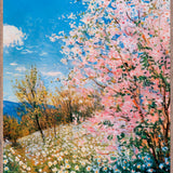 Spring Symphony Walldecoration Wandkraft Canvas 40x60 cm Baklijst Blank