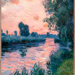 Twilight Reflections Walldecoration Wandkraft 70x118 cm