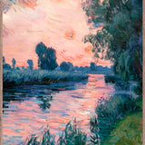 Twilight Reflections Walldecoration Wandkraft 70x118 cm