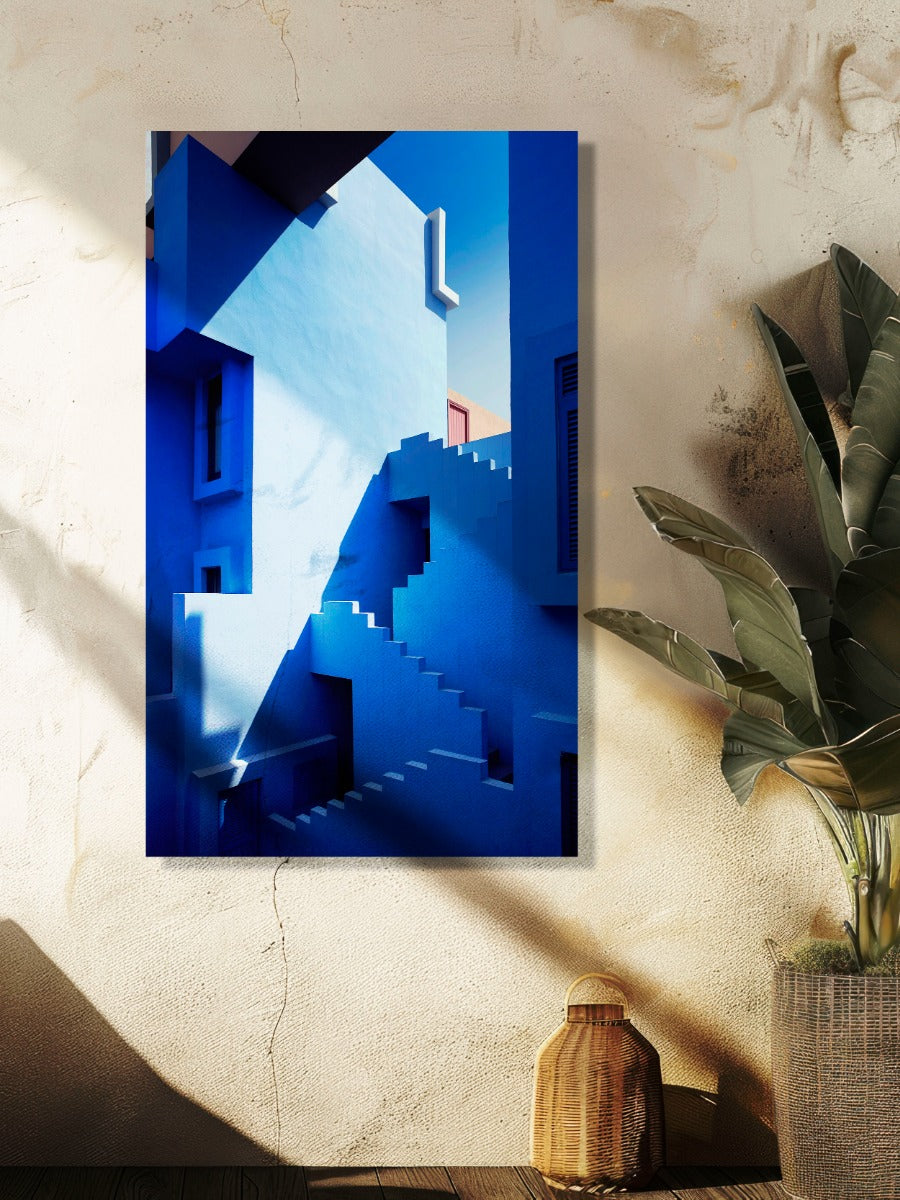 Shades of Blue Walldecoration Wandkraft