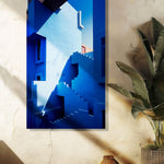 Shades of Blue Walldecoration Wandkraft