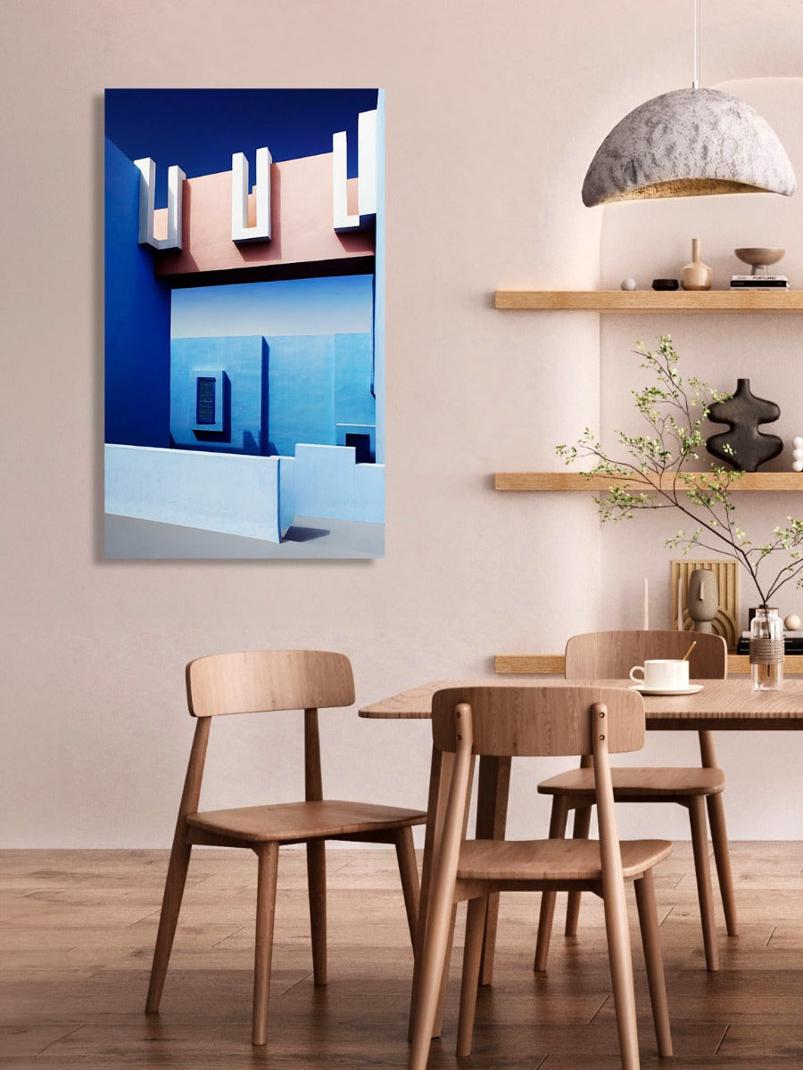 Mirage in Blue Walldecoration Wandkraft
