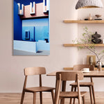 Mirage in Blue Walldecoration Wandkraft