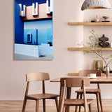 Mirage in Blue Walldecoration Wandkraft
