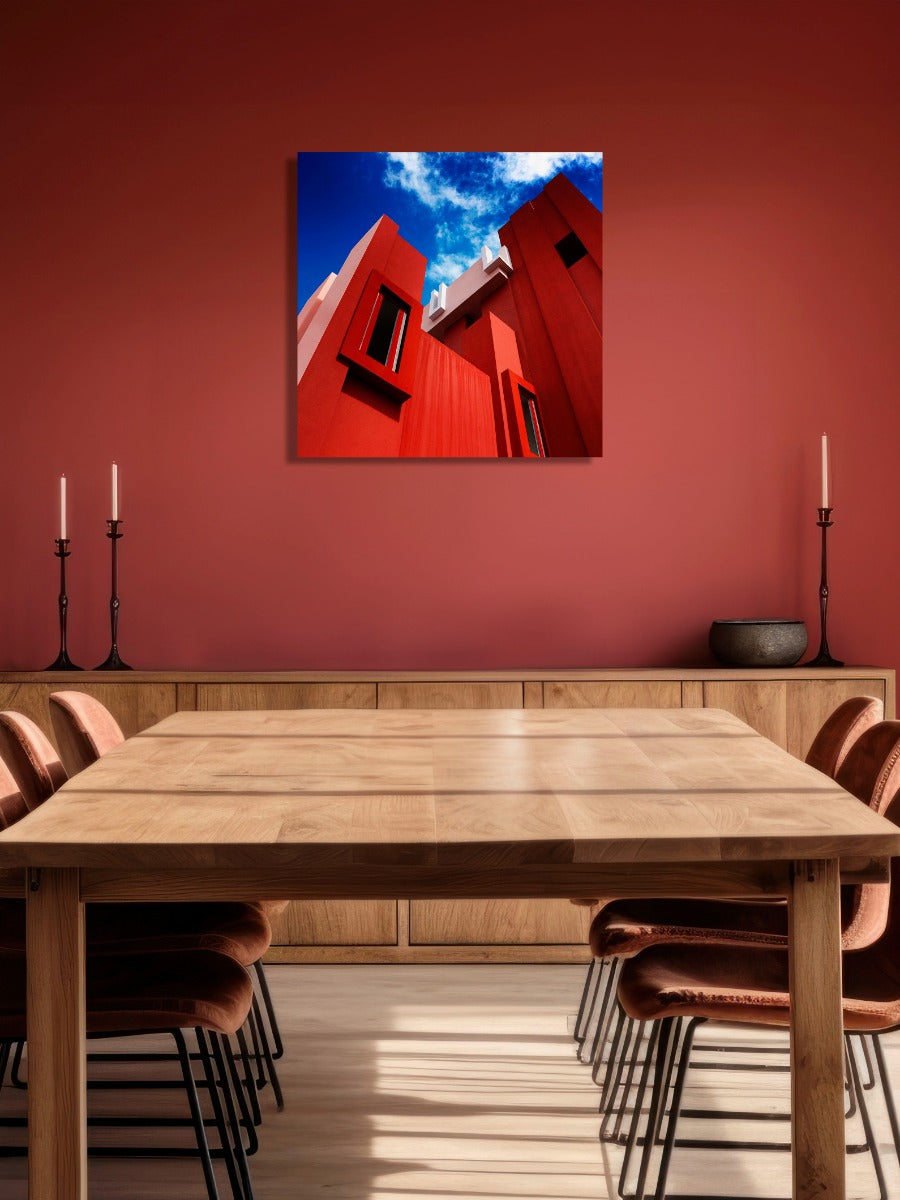 Towering Fortress Walldecoration Wandkraft