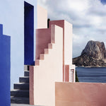 Seaside Geometry Walldecoration Wandkraft 148x98 cm