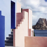 Seaside Geometry Walldecoration Wandkraft 148x98 cm