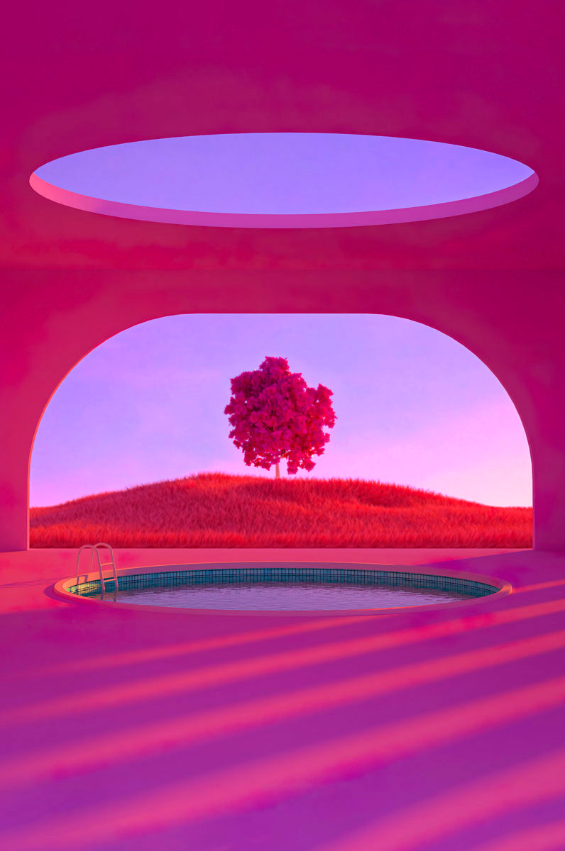 Magenta Fever 008 Walldecoration Wandkraft