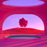 Magenta Fever 008 Walldecoration Wandkraft 98x148 cm