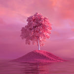 Magenta Fever 009 Walldecoration Wandkraft 118x70 cm