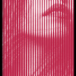 Magenta Fever 012 Walldecoration Wandkraft 70x118 cm