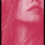 Magenta Fever 012 Walldecoration Wandkraft 98x148 cm