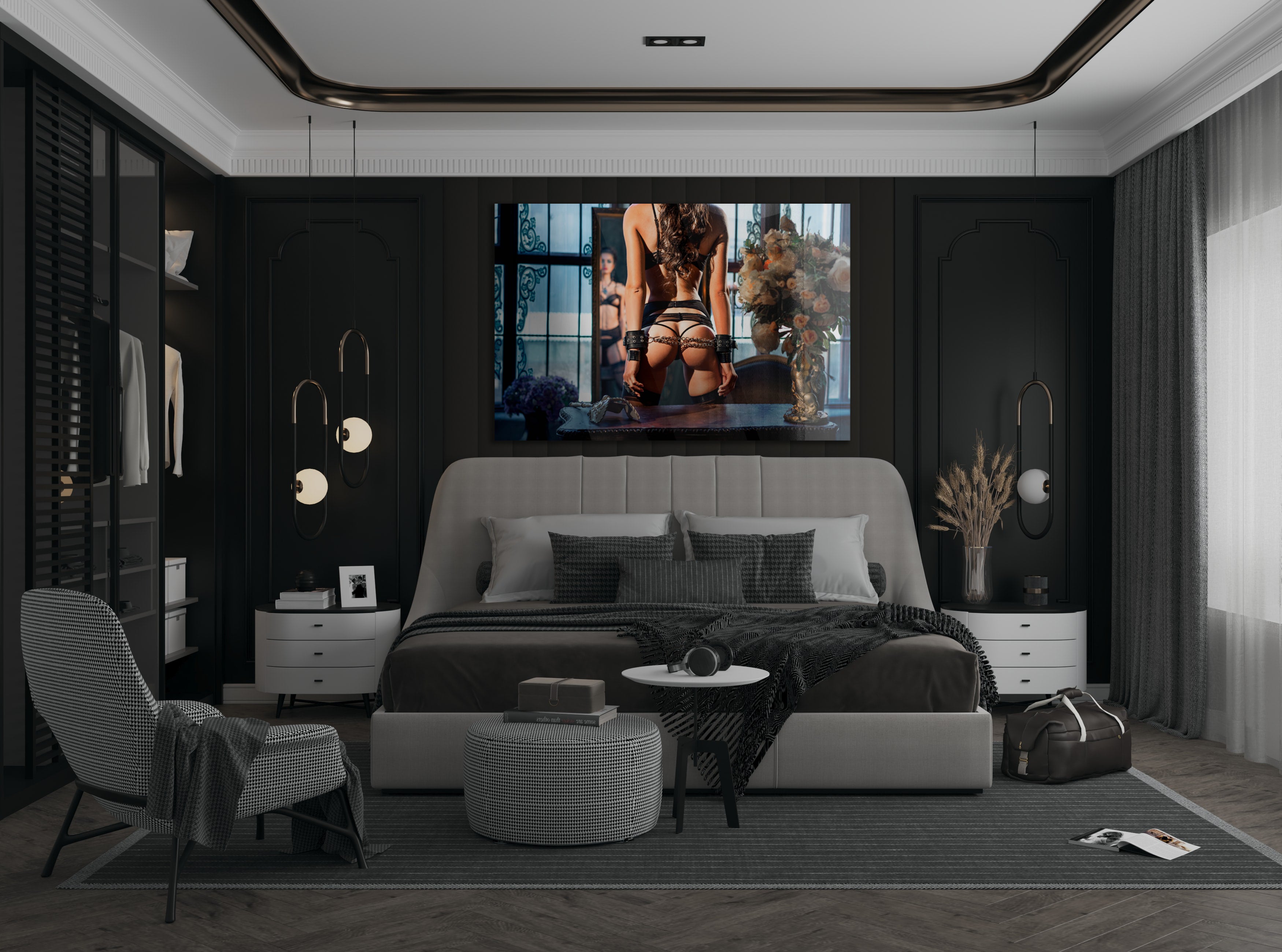 Chained Desire Walldecoration Wandkraft