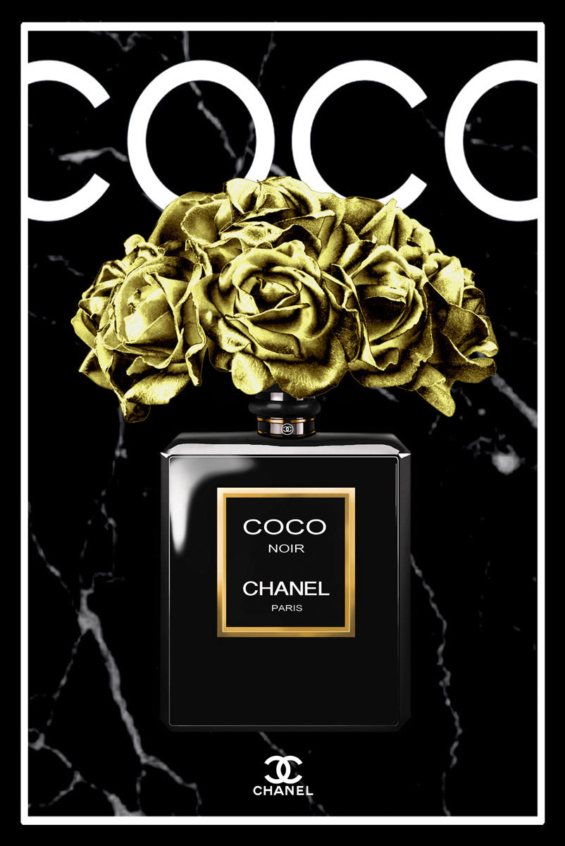 The Perfume Collection VII Walldecoration Wandkraft 80x120 cm Aluminium profiel