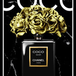 The Perfume Collection VII Walldecoration Wandkraft 80x120 cm Aluminium profiel