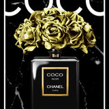 The Perfume Collection VII Walldecoration Wandkraft 80x120 cm Aluminium profiel