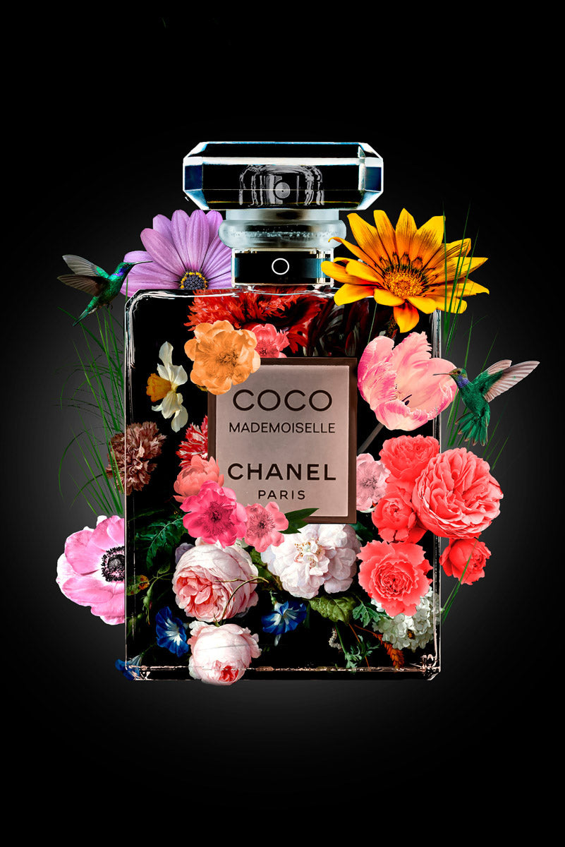 The Perfume Collection V Walldecoration Wandkraft 80x120 cm Aluminium profiel
