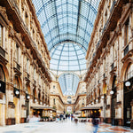 Galleria Vittorio Emanuele Milano Walldecoration Wandkraft 100x100 cm Aluminium Profiel