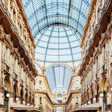 Galleria Vittorio Emanuele Milano Walldecoration Wandkraft 80x120 cm Aluminium Profiel