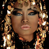 Queen of Gold Walldecoration Wandkraft 80x120 cm Aluminium Profiel