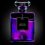 The Perfume Collection II Walldecoration Wandkraft 120x180 cm Aluminium profiel