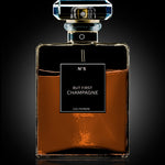 The Perfume Collection III Walldecoration Wandkraft 80x120 cm Baklijst zwart