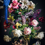 The Still Life Collection III Walldecoration Wandkraft 80x120 cm Baklijst zwart