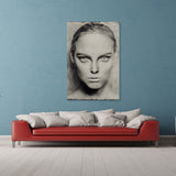 Portrait Walldecoration Wandkraft