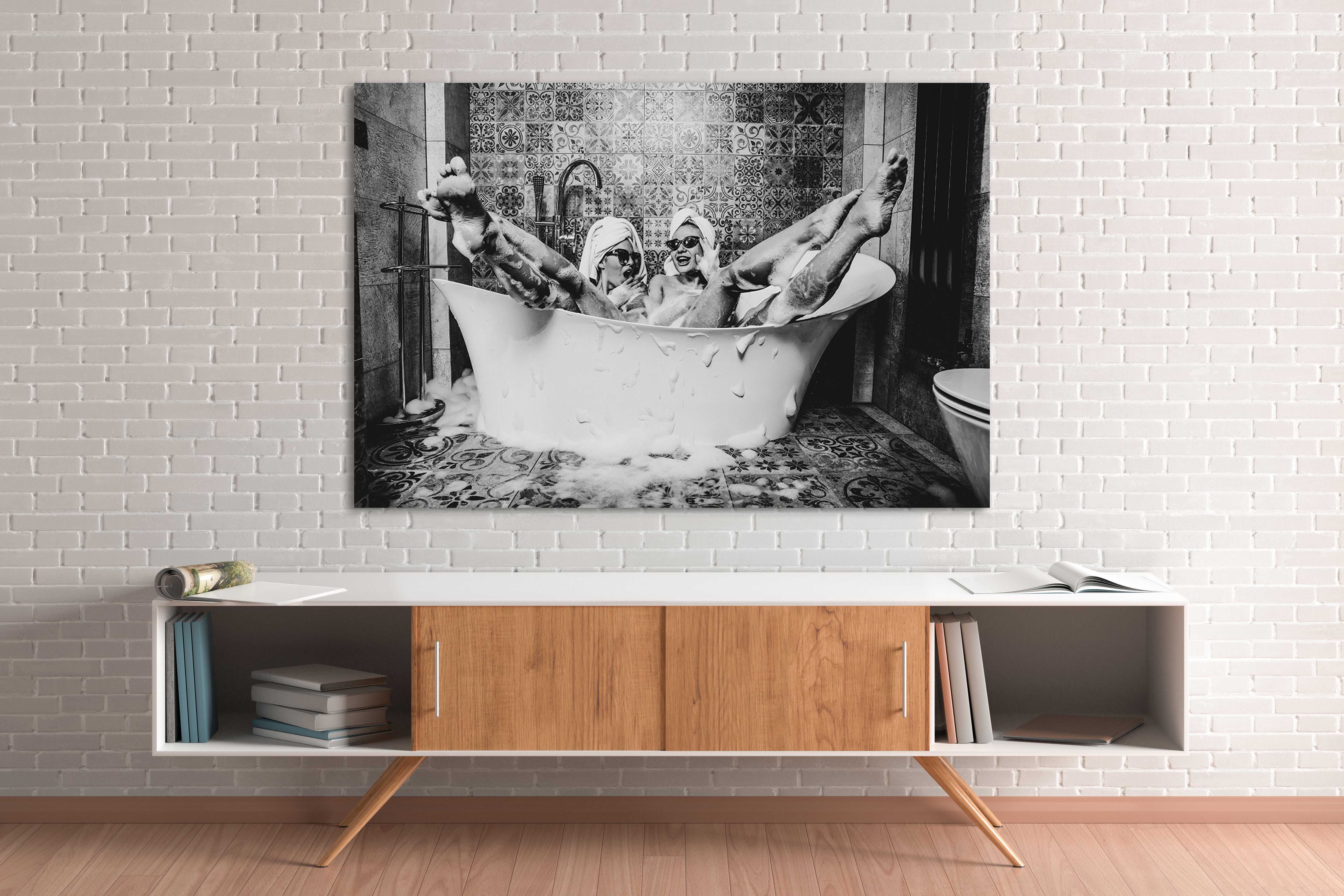 Diva's Bath Walldecoration Wandkraft
