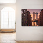 Manhattan Bridge from Brooklyn Street Walldecoration Wandkraft